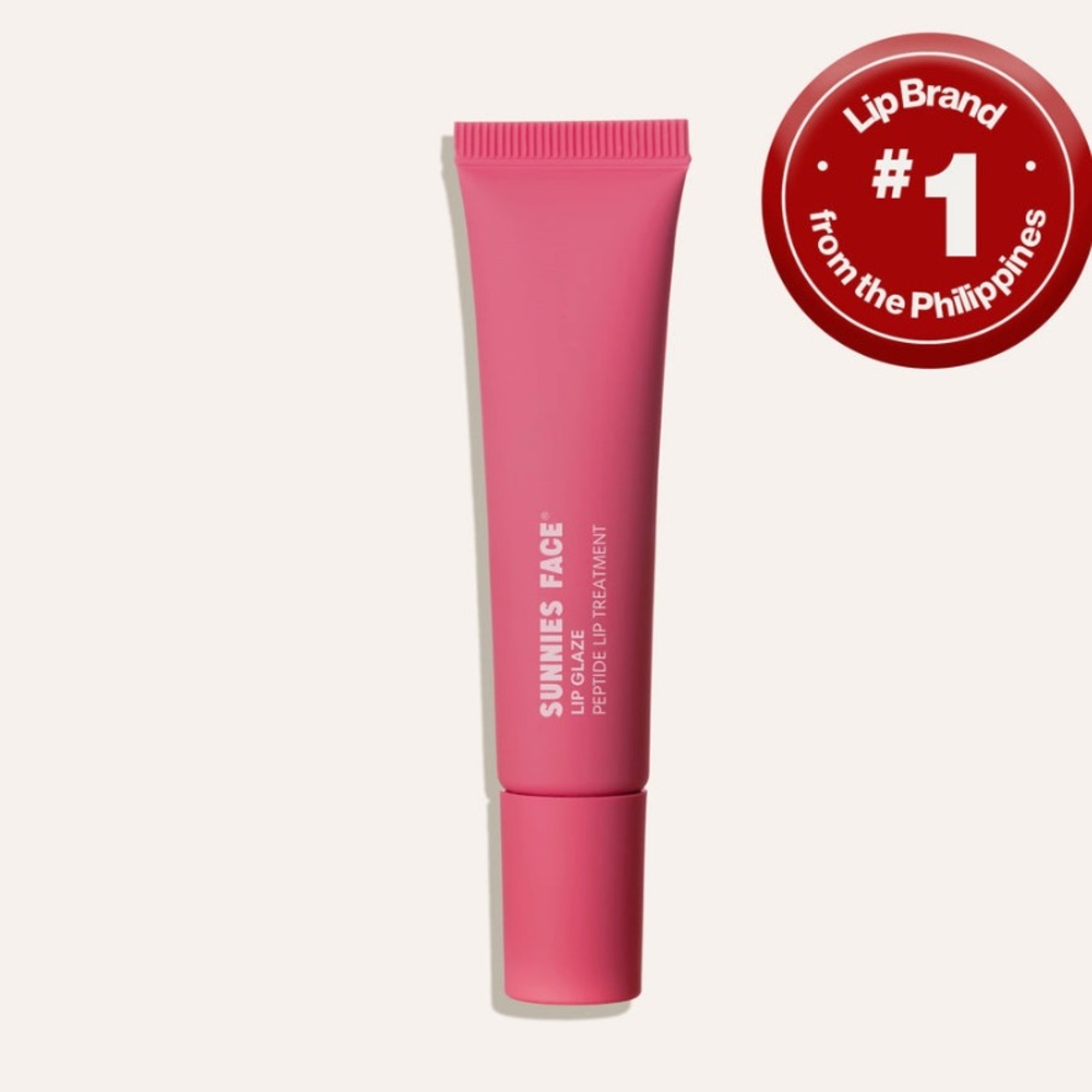 NIB Sunnies Face Lip Glaze Peptide Lip Treatment